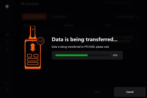 Foxwell PTS1000 Software screenshot