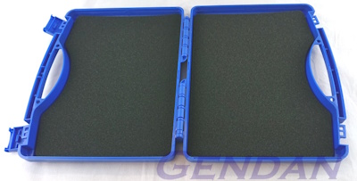 Padded plastic carry-case